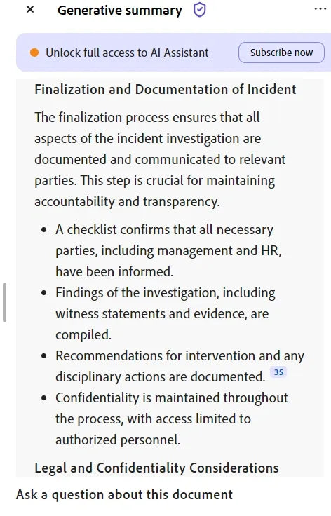 Finalization and Documentation